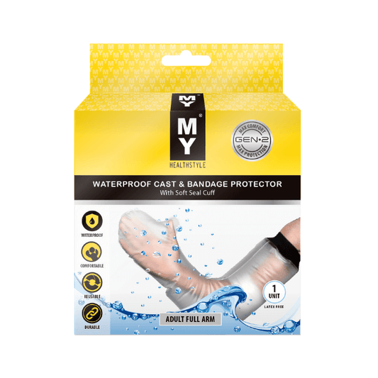 MY Waterproof Cast & Bandage Protector - Adult Full Arm