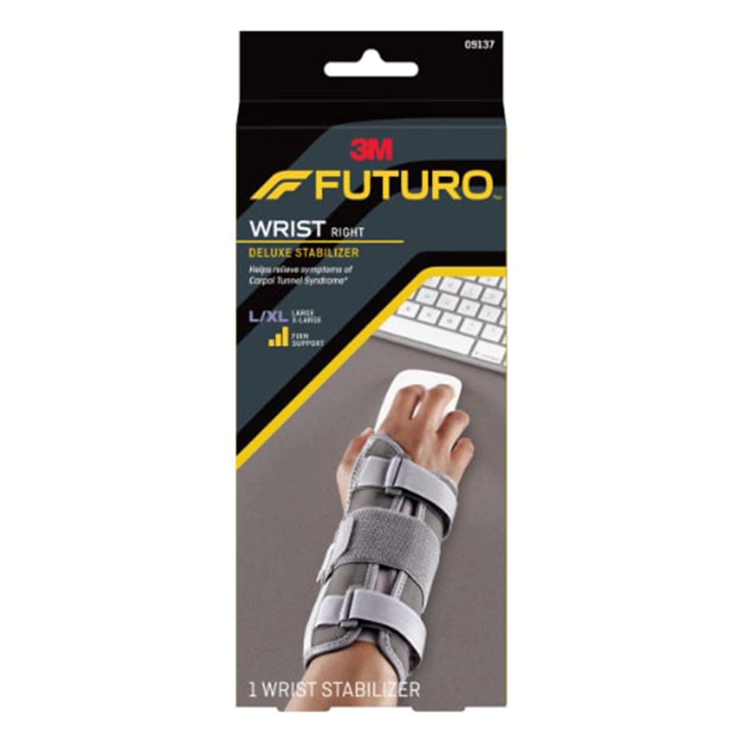 09137ENT - FUTURO™ Deluxe Wrist Stabilizer Right Hand, 09137ENT, L XL