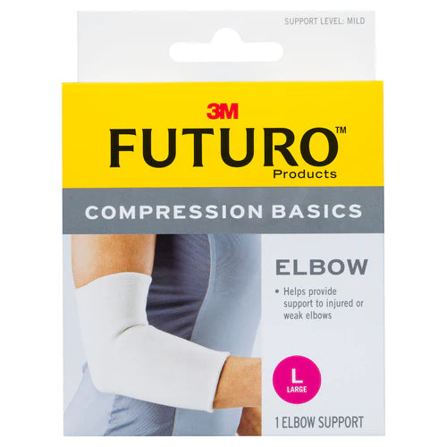 FUTURO Compression Basics Elastic Knit Elbow - Large
