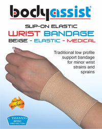 Bodyassist Slip-On Elastic Wrist Bandage | Extra Large
