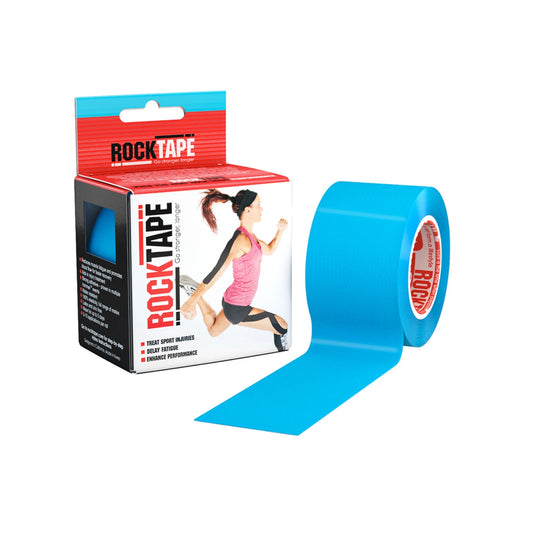 RockTape Kinesiology Tape Electric Blue - 5cm x 5m