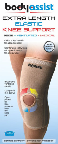 Bodyassist Extra Length Elastic Knee - Extra Large