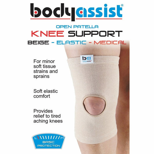 Bodyassist Slip-On Elastic Knee Sleeve (Open Patella) - Extra Large