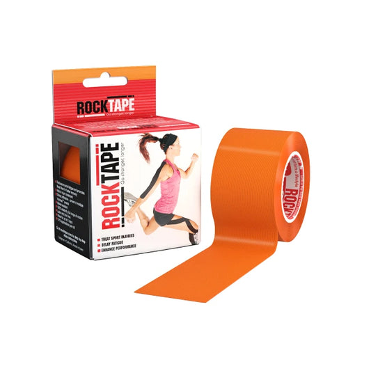 RockTape Kinesiology Tape Orange - 5cm x 5m