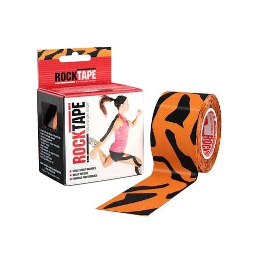 RockTape Kinesiology Tape Tiger - 5cm x 5m