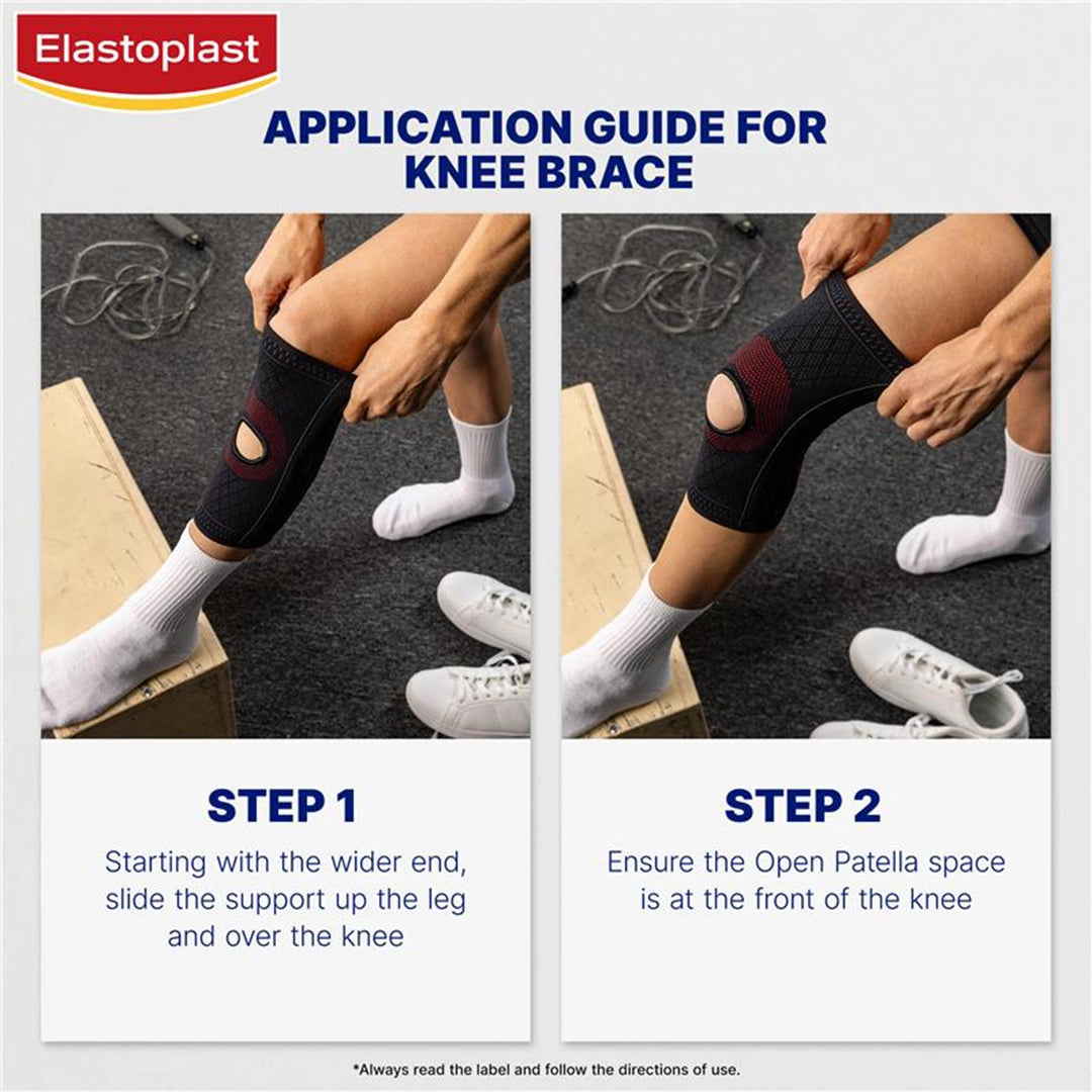 79005 - Elastoplast Sport Knee Brace Open Patella - Medium