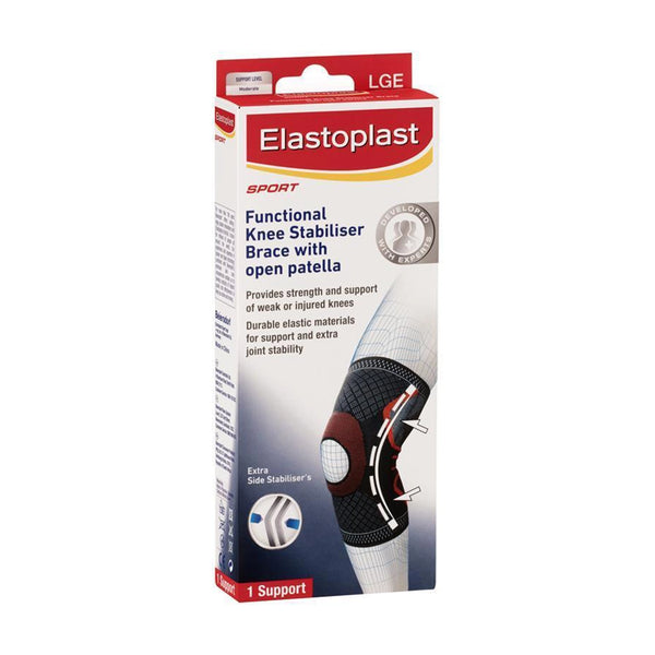 79005 - Elastoplast Sport Knee Brace Open Patella - Medium
