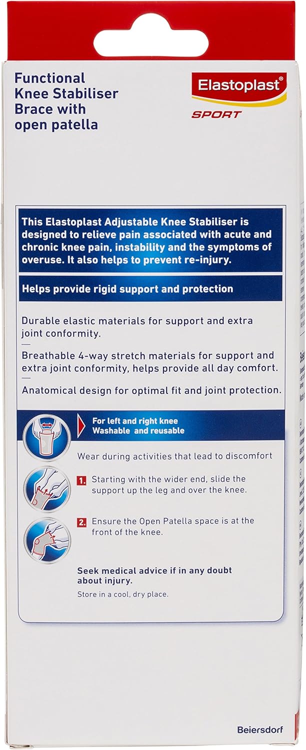 Elastoplast Sport Functional Knee Brace - Open Patella