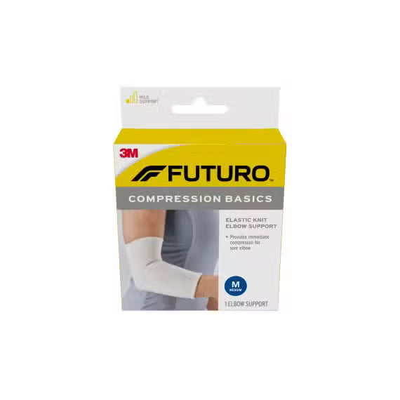 FUTURO Compression Basics Elastic Knit Elbow Support - Medium