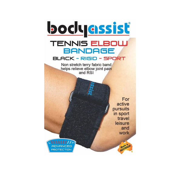 Body Assist Tennis Elbow Bandage – Black