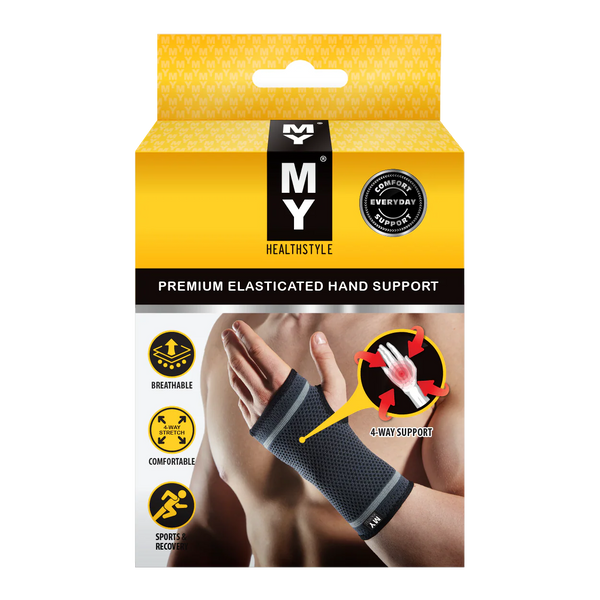 MY Healthstyle Premium Elasticated Hand Support - Extra Large