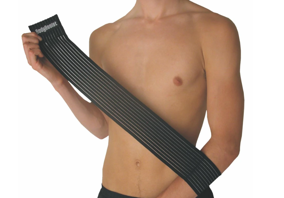 Bodyassist Elastic Strap With Loop - Black