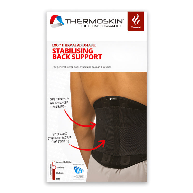 Thermoskin EXO Thermal Adjustable Stabilising Back Support - Universal