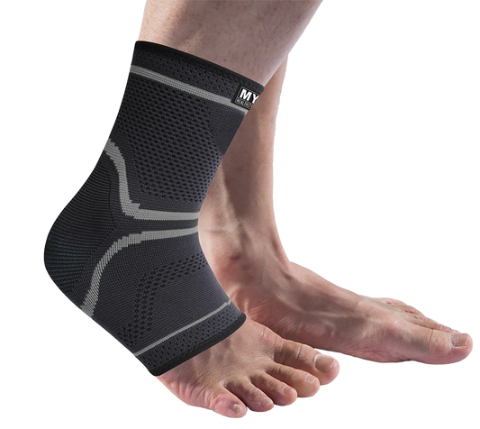 MY Healthstyle Premium Elasticated Ankle Support - Small