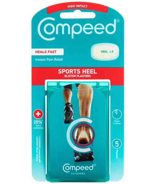 COMPEED® Sports Heel Blister Plasters