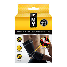 MY Healthstyle Premium Elasticated Elbow Support - Medium