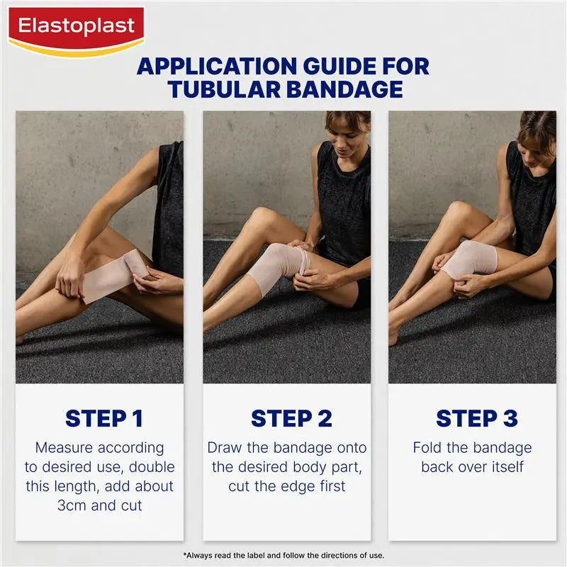 Elastoplast Elastic Tubular Support Bandage - Medium - 35-45cm