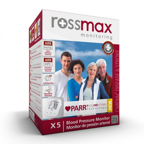Rossmax X5 "PARR" Automatic Blood Pressure Monitor