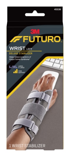 FUTURO Deluxe Wrist Stabiliser Left Hand - Large/Extra Large